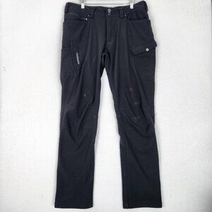 Truewerk Pants Mens 36x34 Black T3 Werkpant Cargo Workwear Stretch Tech